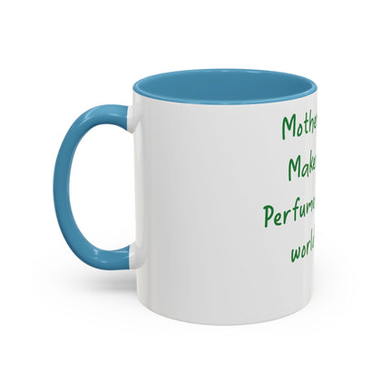 Mother Nature Accent Mug – 11oz Ceramic Cup for Nature Lovers
