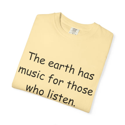 Inspirational Shakespeare Quote Unisex Garment-Dyed T-Shirt