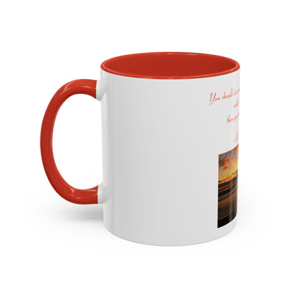 Meditation Quote Coffee Mug — "If you should sit in meditation 20 minutes a day..."