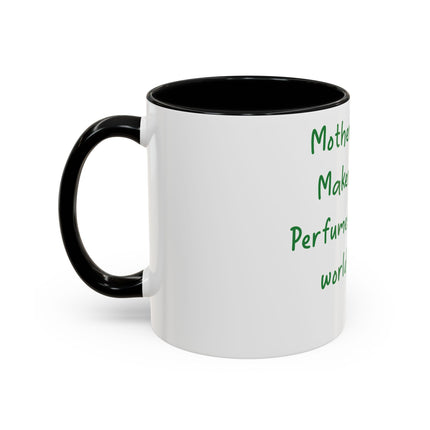 Mother Nature Accent Mug – 11oz Ceramic Cup for Nature Lovers