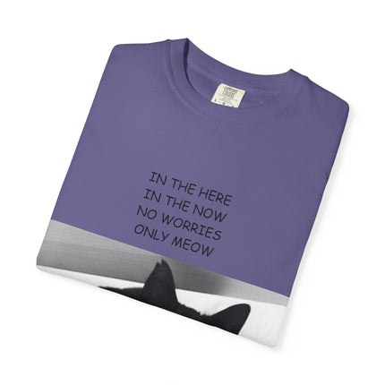 Inspirational Cat T-Shirt for Cat Lovers - 'Only Meow'