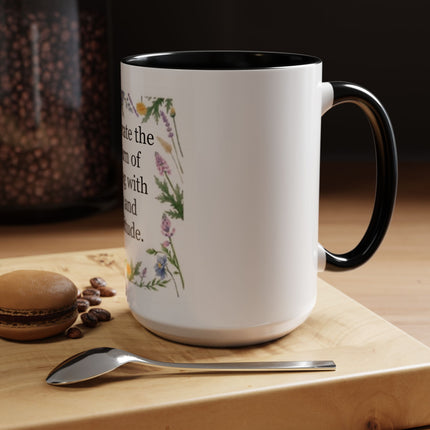 Spring Gratitude Coffee Mug — "Celebrate the return of spring with joy and gratitude"