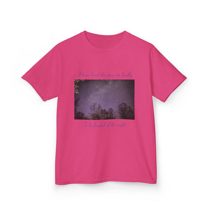 Kids Starry Night Tee - "I Have Loved the Stars Too Fondly"