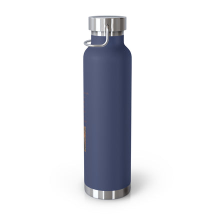 Insulated Copper Bottle 22oz — Motivational Poem Design