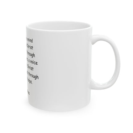 Inspirational Christian Quote Mug – St. Augustine Faith Coffee Cup (11oz/15oz)