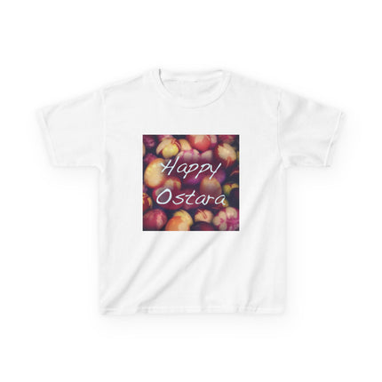 Kids Ostara Celebration Tee - Happy Ostara Floral Design