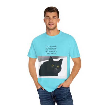 ‘Only Meow’ Cat Tee – Inspirational T-Shirt for Feline Fans