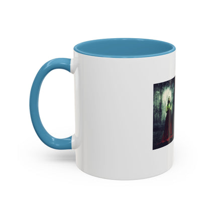 Blessed Be the Witches Accent Coffee Mug — Witchcraft Poem, Gothic Pagan Gift