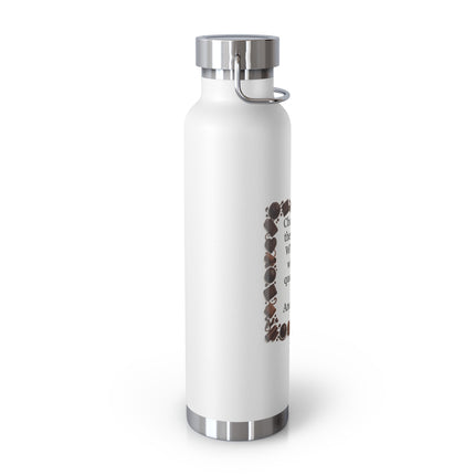 Chocolate Quote 22oz Insulated Bottle