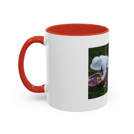 Funny Easter Egg Hunt Mug – 11oz Accent Cup for Parents