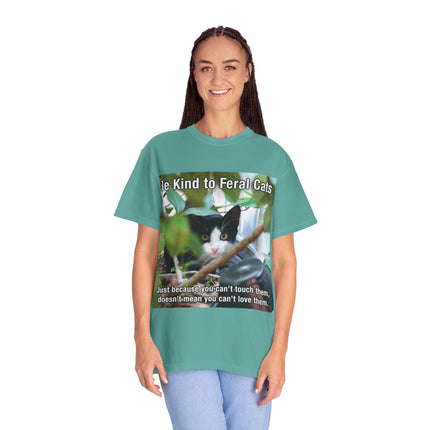 Be Kind to Feral Cats T-Shirt — Feral Cat Rescue Awareness Tee