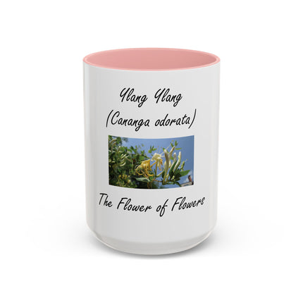 Ylang Ylang Botanical Coffee Mug — "The Flower of Flowers" (11/15oz)