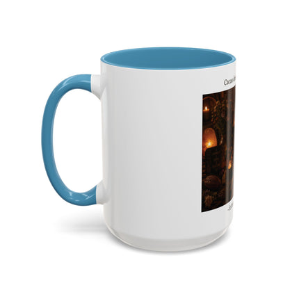 Cacao Brings Me Home Accent Coffee Mug – Cozy Ritual Hot Chocolate Gift (11/15oz)