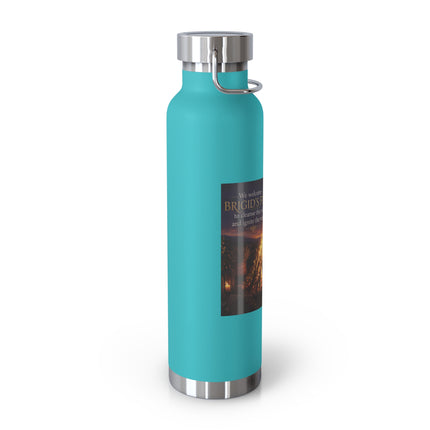 Brigid's Fire Insulated Bottle — 22oz Copper Vacuum Flask