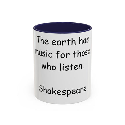 Shakespeare Quote Mug – 11oz Accent Cup for Book Lovers
