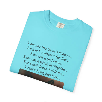 Unisex Cat-Themed T-Shirt – "Please Don't Hurt Me" Design