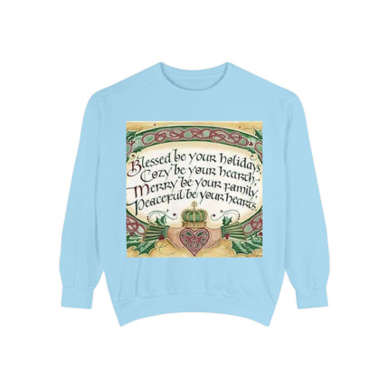 Blessed Be Your Holidays Unisex Sweatshirt - Cozy & Heartfelt Gift