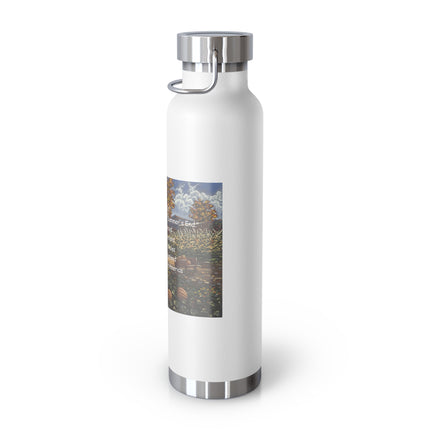 Samhain-Themed Copper Vacuum Insulated Bottle - Fall & Halloween Essentials
