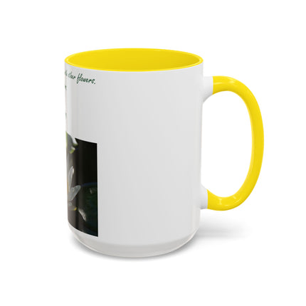 Zen Blossom Coffee Mug - Inspirational Nature Quote - 15oz