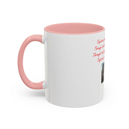 Accent Coffee Mug — 'Together Forever' Romantic Photo Mug (11/15oz)