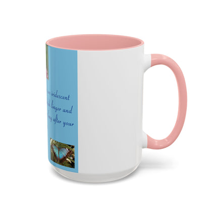 Butterfly Coffee Mug – Rumi Quote – 15oz Ceramic Drinkware