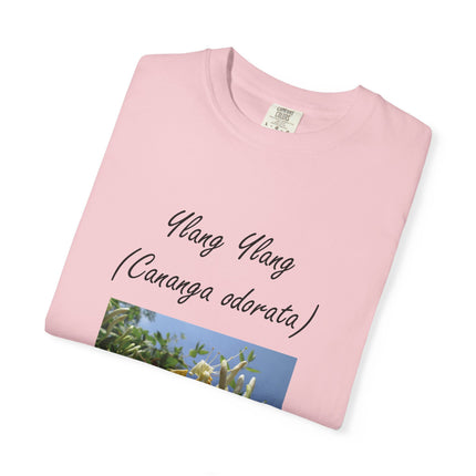 Ylang Ylang Floral T-Shirt - The Flower of Flowers Design