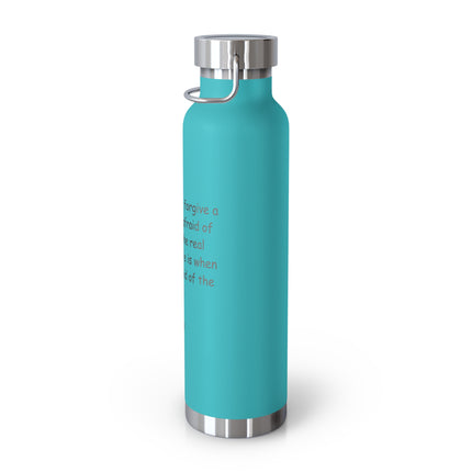 Plato Quote 22oz Vacuum Water Bottle — Inspirational Stainless Insulated Flask