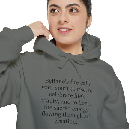 Beltane Blessing Hoodie — Spiritual Pagan Quote Pullover