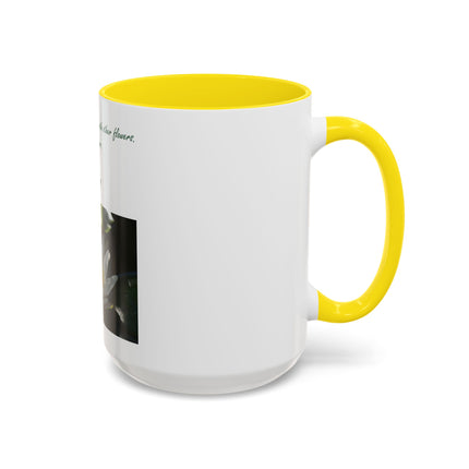 Lotus Flower Coffee Mug — "A flower does not compete with other flowers, it just blooms"