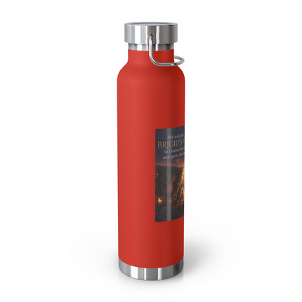Brigid's Fire Insulated Bottle — 22oz Copper Vacuum Flask