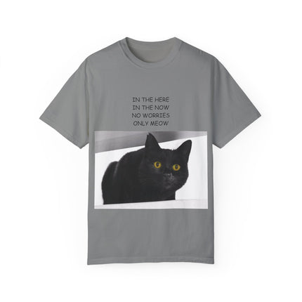‘Only Meow’ Cat Tee – Inspirational T-Shirt for Feline Fans