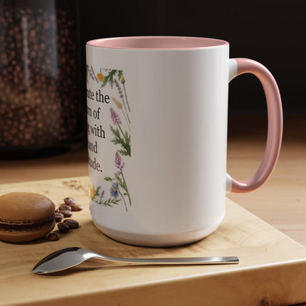 Spring Gratitude Coffee Mug — "Celebrate the return of spring with joy and gratitude"