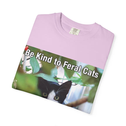 Be Kind to Feral Cats T-Shirt — Feral Cat Rescue Awareness Tee