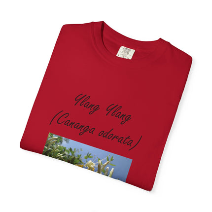 Ylang Ylang Floral T-Shirt - The Flower of Flowers Design