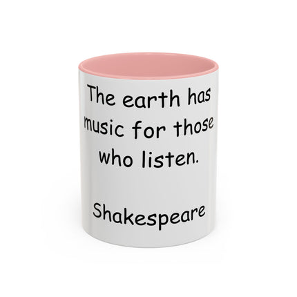 Shakespeare Quote Mug – 11oz Accent Cup for Book Lovers