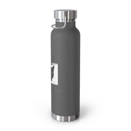 Proud Cat Parent Insulated Bottle – 22oz Travel Gift for Cat Lovers
