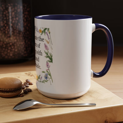 Spring Gratitude Coffee Mug — "Celebrate the return of spring with joy and gratitude"