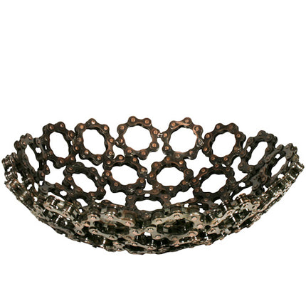 Recycled Bicycle Chain Bowl-0