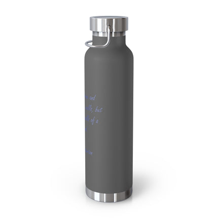 G.K. Chesterton Quote 22oz Vacuum Bottle — “Walls of a Playground”