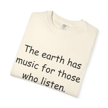 Inspirational Shakespeare Quote Unisex Garment-Dyed T-Shirt