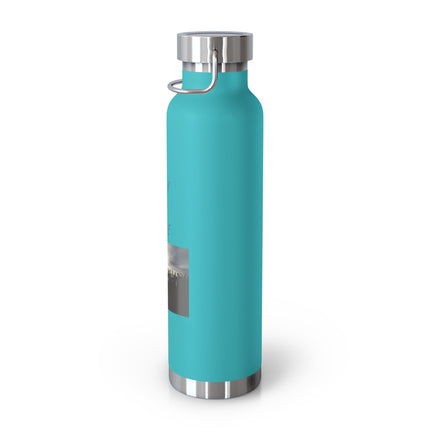 22oz Insulated Water Bottle — 'Pray for Peace' Matte Copper Vacuum Flask