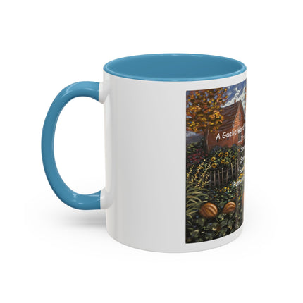 Samhain Pumpkin Spice Accent Coffee Mug — Autumn Harvest 11/15oz
