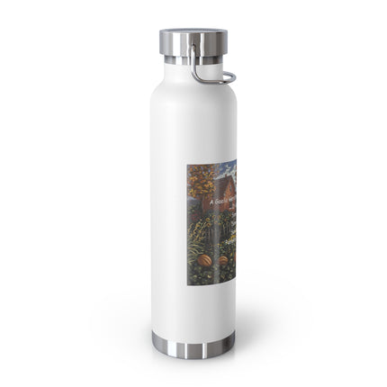 Samhain-Themed Copper Vacuum Insulated Bottle - Fall & Halloween Essentials