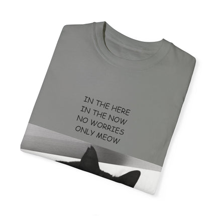 ‘Only Meow’ Cat Tee – Inspirational T-Shirt for Feline Fans