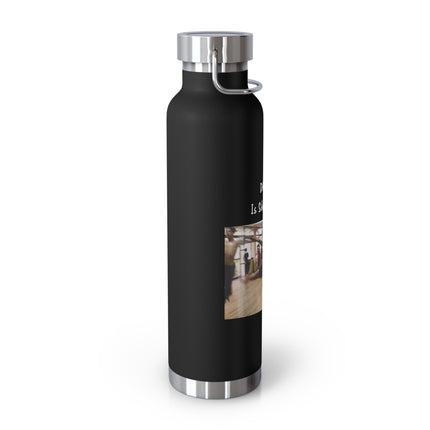 Dancing Is Silent Poetry 22oz Copper Insulated Bottle