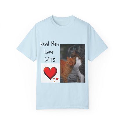 Real Men Love Cats Unisex T-Shirt – Cute Cat Lover Tee