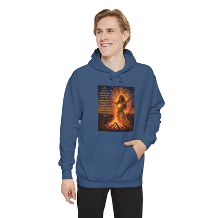 Beltane Fire Hoodie — Inspirational Prayer Design