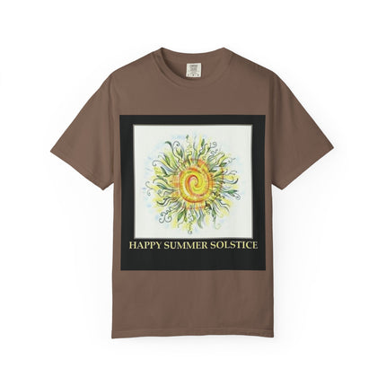 Happy Summer Solstice Unisex Garment-Dyed T-Shirt