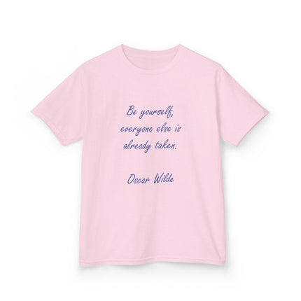 Kids Quote Tee – “Be Yourself, Everyone Else Is Already Taken”