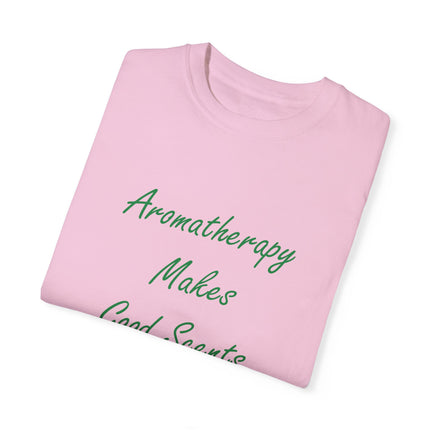 Aromatherapy T-Shirt – “Makes Good Scents” Design (Unisex)